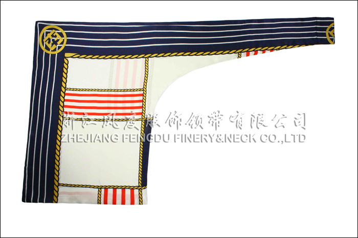海南農村商業(yè)銀行 雙層刀型絲巾